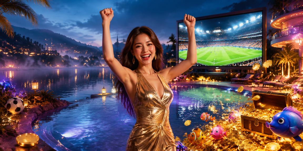 Ánh đèn neon casino về đêm tại Đà Lạt – không khí giải trí sôi động