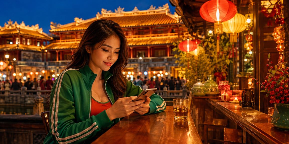 Màn hình điện thoại hiển thị giao diện cá cược casino Việt Nam với thông tin thanh toán rõ ràng